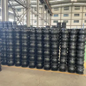 Dn150 Rubber Joint Henan Liwei DN150 ANSI 150lb Double Sphere Rubber Joint With ANSI Flange