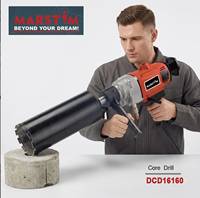 Maxtol DCD16-160 Perceuse à carottage diamantée professionnelle de qualité industrielle 160MM pour béton OEM 2300W