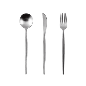 304 thép không gỉ Portugal phong cách Flatware Set với <span class=keywords><strong>Hollow</strong></span> xử lý bảng dao nĩa và muỗng - Product Image 1