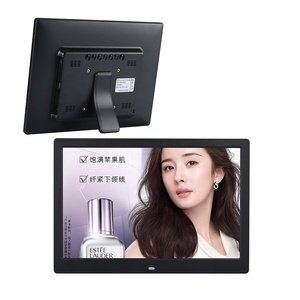 Support SD&USB Digital Photo Frame, 13-inch Digital Picture Frame with Mp4 Video Slideshow/Photo Deletion Easy to Setup - Product Image 1