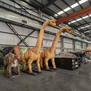 Dino City pour Dinosaures Fantaisistes, Grands Dinosaures, Construction en Acier et Mousse pour Parc d'Aventures, Attraction de Dinosaures Intérieure et Extérieure - Product Image 3