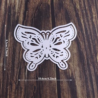 Nouveau papillon métal découpé meurt en relief Album artisanat modèle carte décoration Scrapbooking artisanat meurt cartes de bricolage, décorations Photo