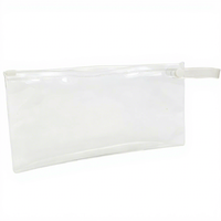 Sac en PVC transparent personnalisé de haute qualité, imperméable, pour cosmétiques, emballage cadeau, pochette organisatrice, sac en PVC avec poignée en plastique