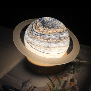 Lampe intelligente 3D à LED avec Base, interrupteur tactile, veilleuse en verre, Style populaire, veilleuse pour enfants - Product Image 1