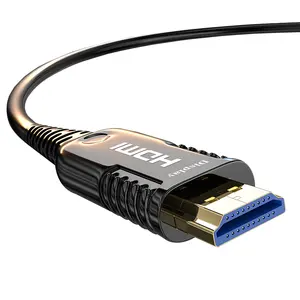 Cavo in fibra ottica HDMI 2.0 attivo ad alta velocità placcato oro UHD RGB4:4:4 3D HD Kabel 20M 50M 4K 60Hz HDTV AOC cavi HDMI ottici