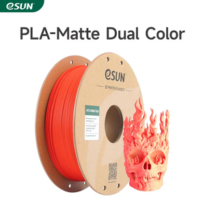 เส้นพลาสติก ESUN PLA Matte Dual Color 1 กก. สำหรับเครื่องพิมพ์ 3 มิติแบบสองสี ขนาด 1.75 มม. พิมพ์เร็ว ความเร็วสูง สำหรับเครื่องพิมพ์ 3 มิติแบบสองสี - Product Image 2