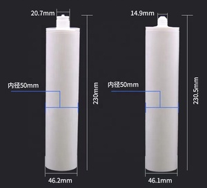 Cartucho de plástico mpty, dispensador de 300 Mdispenser, salida pequeña para sellador de silicona - Product Image 2