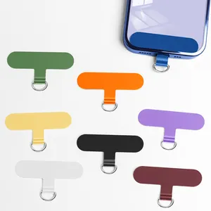 Mobile Phone Lanyard Patch Strap Clip Charm Tether Tab Transparent TPU Cell Smartphone Accessories Chain Case