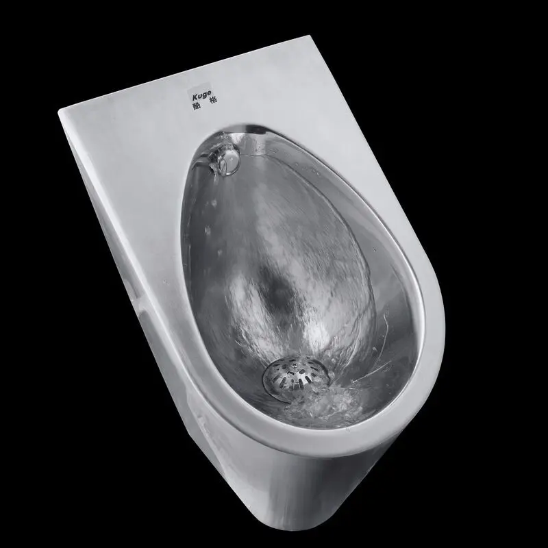 Stainless steel wall mounted hospital toilet urinal waterless urinal for home use