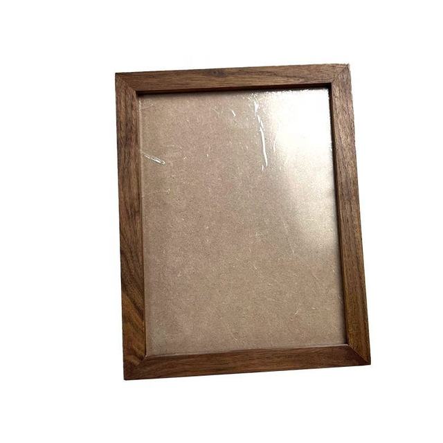 Custom Size Wood Floating Photo Picture Frame for Wall Hanging Tabletop Ornaments Rustic Home Decor Wedding