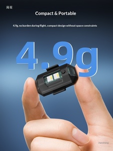 สำหรับโดรน Mini 3/4 <span class=keywords><strong>Pro</strong></span> และ Mavic <span class=keywords><strong>A3</strong></span>/Avata 2 ไฟสโตรบโลหะ - อุปกรณ์เสริมสำหรับการนำทางกลางคืนและการเตือนภัย - Product Image 5