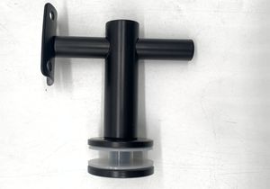 Homedeco <span class=keywords><strong>TAKA</strong></span> TK-0706 Moderno Supporto per Corrimano Regolabile in Acciaio Inox 304 316 per Balaustra in Vetro Montata su Scala - Product Image 2