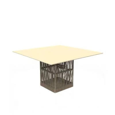 Table carrée de 1 m