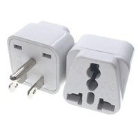 Adaptateur de voyage universel UK EU AU vers US avec plusieurs styles de prises de courant AC