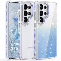 Coque de téléphone magnétique avec béquille pour 15 Pro Max, nouveau design animalier en strass, protection intégrale TPU+PC 360° UV