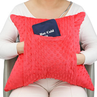 Coussin de récupération post-hystérectomie avec 2 poches, coussin abdominal post-chirurgical absorbant les chocs et anti-étouffement, en tricot