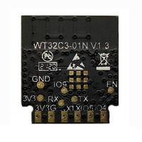 Módulo WT32C3-01N de 4MB y 32 bits RISC-V con interfaz GPIO, SPI, UART, I2C, I2S, OEM, ESP32, Wi-Fi, Bluetooth 5.0 LE con chip ESP32-C3