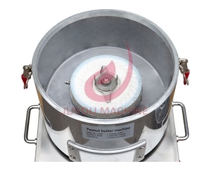 JUYOU Moulin à colloïde commercial à la pistache, aux noisettes, aux amandes, aux noix de cajou, à la pâte de sésame Machine de fabrication de beurre d'arachide - Product Image 3