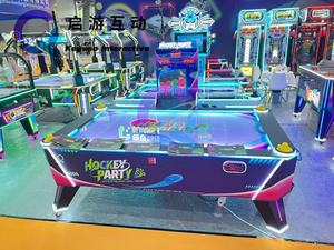 Xunying IJshockey Party Multi Ball Hockey Arcade Spel Meerdere Spelers Metalen Constructie Engels 1 Jaar Garantie Muntenautomaat - Product Image 3