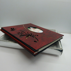 Álbumes de tapa dura de último diseño personalizados, álbum de fotos de madera personalizado, álbum de recortes de boda, álbum de fotos de madera familiar - Product Image 3
