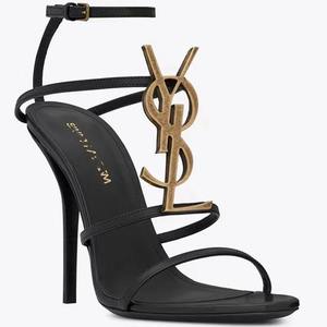 รองเท้าส้นสูงแบบเปิดนิ้วเท้าสำหรับผู้หญิง ดีไซน์หรูหราสำหรับฤดูร้อน ปี 2025 เพิ่มความสูง - Product Image 4