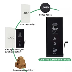 Nhà Máy Thay Thế Cho Iphone 12 13 14 15 Cộng Với 100% New 0 Chu Kỳ Điện Thoại Di Động Pin Trong Kho - Product Image 6