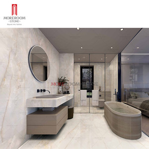 1200x2600 큰 흰색 오닉스 대리석 도자기 세라믹 슬라브 빅 사이즈 바닥 타일 대형 - Product Image 1