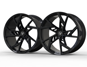 Jante monobloc forgée de 22 pouces pour <span class=keywords><strong>Ferrari</strong></span> <span class=keywords><strong>Purosangue</strong></span> 2025, finition noir brillant, 5X114.3, charge 850 kg, design concave personnalisé - Product Image 6