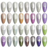MissGel fournisseur professionnel d'ongles 16 couleurs 15ML UV/LED pigment magnétique pinceau facile sur échantillon gratuit ensemble de gel pour les yeux de chat quantité minimale de commande LOW