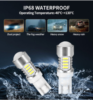 T10 W5W 194 168 4014 20 SMD LED Ampoules 12V DC T10 Led Ampoule Blanc Rouge Jaune Bleu Flash Lights