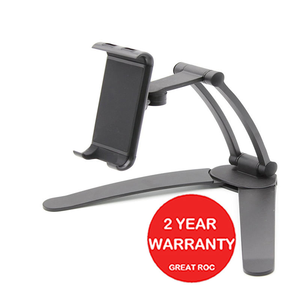 Support mural extensible pour tablette ou <span class=keywords><strong>iPad</strong></span>, réglable et pliable pour tous les téléphones et tablettes de 4,7 à 13 pouces. - Product Image 2