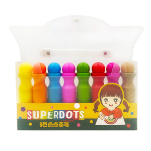Marqueurs OEM Bingo Lotto à points, lavables, 18 mm, 60 ml, marqueurs géants à pointe en mousse pour bingo, graffiti, coloriage, stylo marqueur pour le dessin - Product Image 3