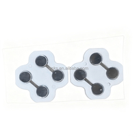 Film conducteur pour boutons ABXY de manettes N Switch, autocollant métallique pour boutons de carte PCB à dôme métallique pour Joy-Cons