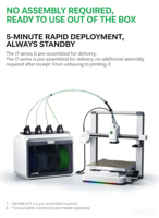 Impresora 3D SPARKX I7 Multicolor CREALITY para Niños, Educación en Casa, Detección Automática de Filamento, Recuperación de Filamento Perdido, para Aprendizaje STEM