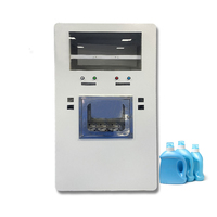 Kiosque de paiement en libre-service, distributeur automatique de divers liquides pour lessive liquide