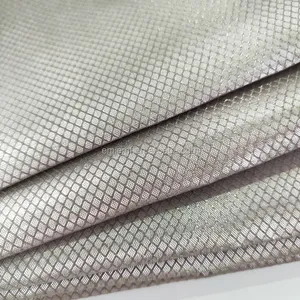 EMF/EMI/RF shielding/conductive nickel copper fabric diamond pattern