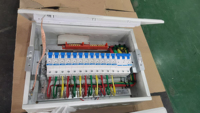 Boîtier de distribution d'énergie intelligent CHINT série PZ30, unités de consommation domestiques intérieures CE, 15 voies, courant faible, disjoncteur 63A, personnalisé IP55