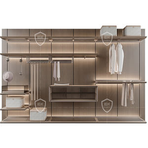 Guardaroba Minimalista in Legno Massello Post-moderno Nordico <span class=keywords><strong>GIORGETTI</strong></span> Italia, Arredamento di Lusso Personalizzabile Completamente Assemblabile - Product Image 4