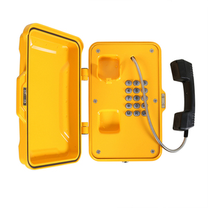 Téléphones adaptés à la mine souterraine, téléphone analogique, téléphone de mineur, téléphone de tunnel, boîtier de téléphone d'urgence, téléphone SOS, téléphone industriel - Product Image 2