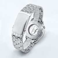 Montre homme 41 mm, montre mécanique de luxe haut de gamme, logo personnalisé, pour montres automatiques NH35, accessoires, verre saphir, 10 atm