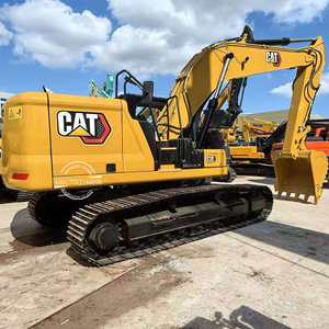 Excavatrice Caterpillar 330 330gc d'occasion, modèle 2020, haute qualité, jaune, 336 320GC, moteur et engrenages haute performance - Product Image 1