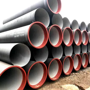 ISO2531 K9 drinking water zinc coat cement lined 8 inch ductile iron pipe