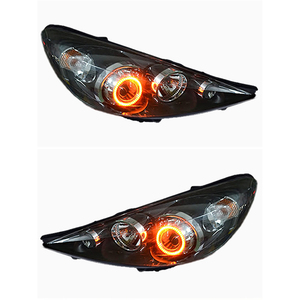 <span class=keywords><strong>Faros</strong></span> delanteros <span class=keywords><strong>LED</strong></span> completos personalizados para Peugeot <span class=keywords><strong>207</strong></span>, lentes de proyector bi-xenón, <span class=keywords><strong>faros</strong></span> delanteros con DRL - Product Image 5