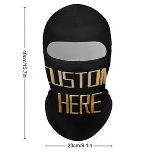 JX <span class=keywords><strong>Cagoule</strong></span> personnalisable Foulard <span class=keywords><strong>Photo</strong></span>/Texte Design, Respirant Stretch Fit Face Mask Ski, Randonnée-Noël, Halloween - Product Image 4