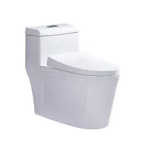 Оптовая продажа, санитарные принадлежности для ванной комнаты, белый керамический цельный шкаф для воды, Туалет
