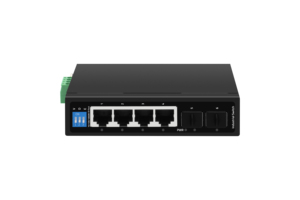 Commutateur de bureau pour petites entreprises, gestionné, Gigabit Ethernet, 4 ports 1000M RJ45, 2 ports 1G SFP, surveillance de sécurité - Product Image 2