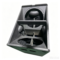 Subwoofer audio professionnel BL30 double 15 pouces 2400W, néodyme 8 ohms, actif, grande enceinte de basse 18 pouces pour barre de son