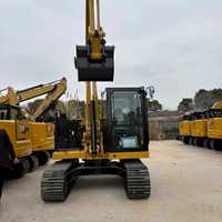 Mini-excavatrice sur chenilles Caterpillar 307 d'occasion, 7 tonnes, CAT 307, petite pelle avec peu d'heures de travail