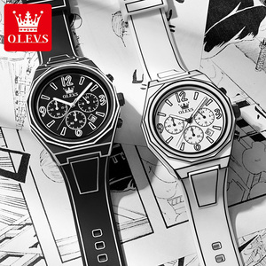 นาฬิกา OLEVS 5622 รุ่น OEM แบบกำหนดเอ<span class=keywords><strong>ง</strong></span> ลายการ์ตูน<span class=keywords><strong>มั</strong></span><span class=keywords><strong>ง</strong></span><span class=keywords><strong>ง</strong></span>ะ ดีไซน์เรียบง่าย สไตล์แฟชั่น เรือ<span class=keywords><strong>ง</strong></span>แส<span class=keywords><strong>ง</strong></span> ดิจิตอล กันน้ำ สายยาง ควอตซ์ สำหรับผู้ชาย - Product Image 3