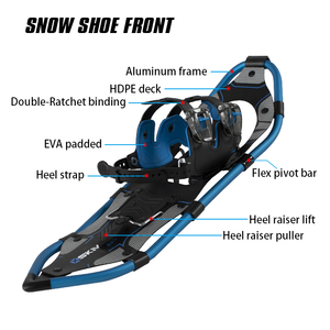 XATP moda personalizada elegante antideslizante aluminio invierno senderismo raquetas de nieve al por mayor para hombres y mujeres - Product Image 2